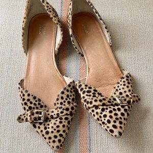 Dr Scholls Original Collection Leopard Print Flat